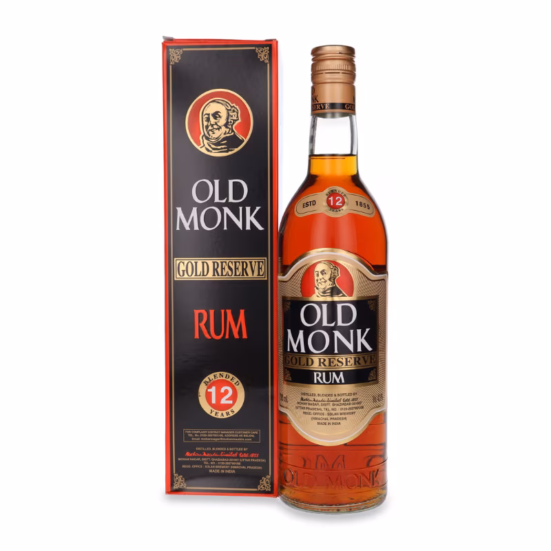 Old Monk Rum 12 Years Old 42.8% 0.7 l