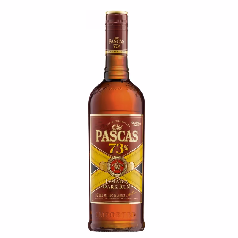 Old Pascas Jamaican Dark Rum 73% 0.7 l