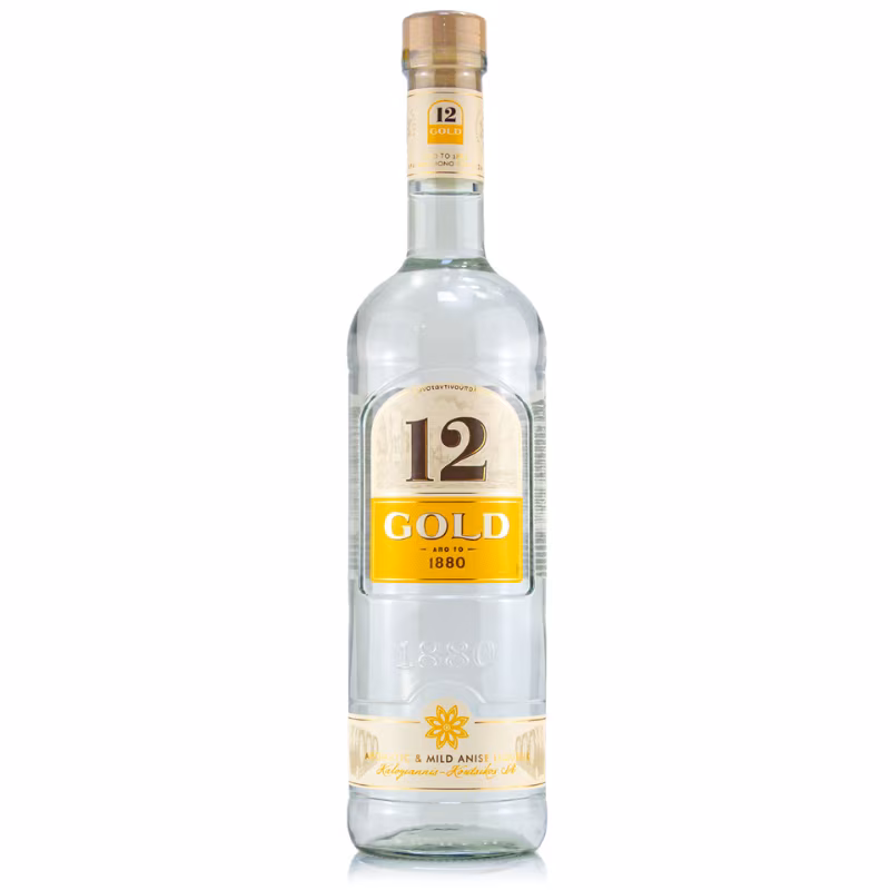 Ouzo 12 Gold 36% 0.7 l
