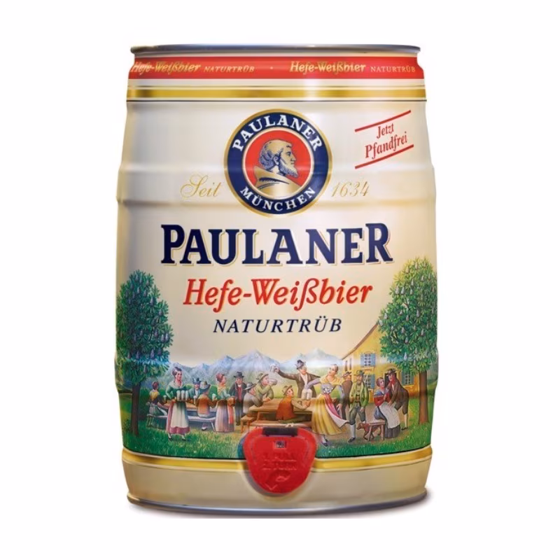 Paulaner Hefe-Weißbier Naturtrüb 5.5% 5 l