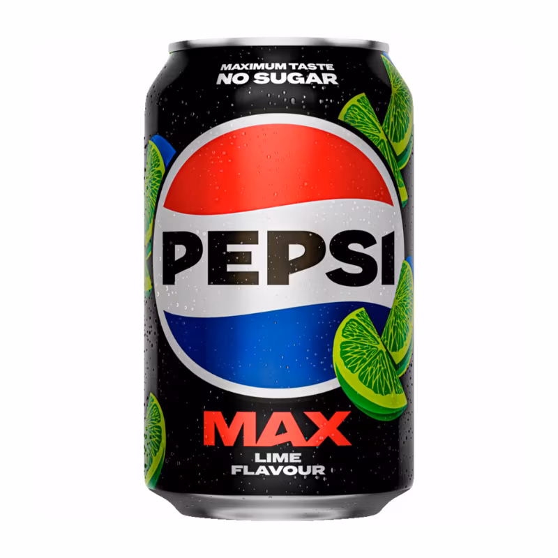 Pepsi Max Lime Flavour  No Sugar 24×0.33 l