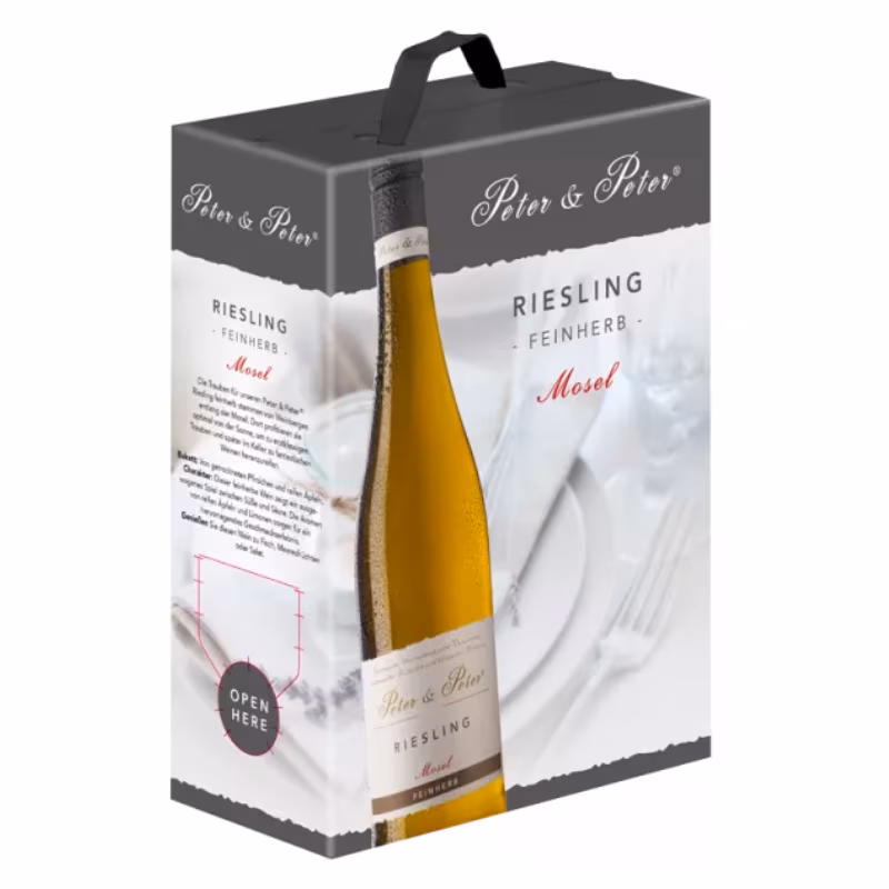 Peter & Peter Riesling Feinherb Mosel 9.5% 3 l BIB