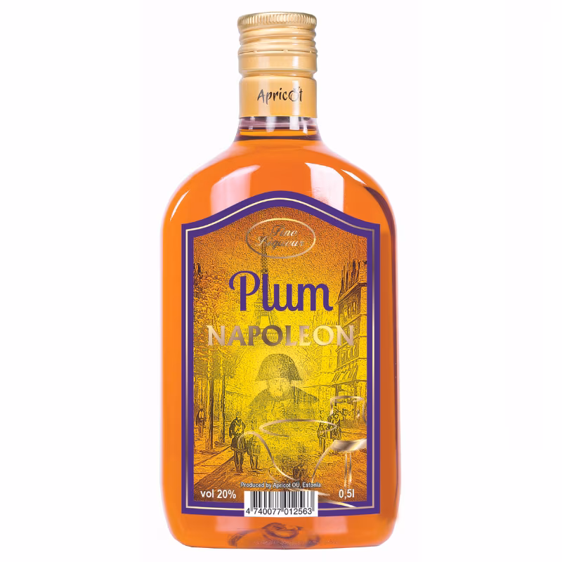 Plum Napoleon Liqueur 20% 0.5 l PET