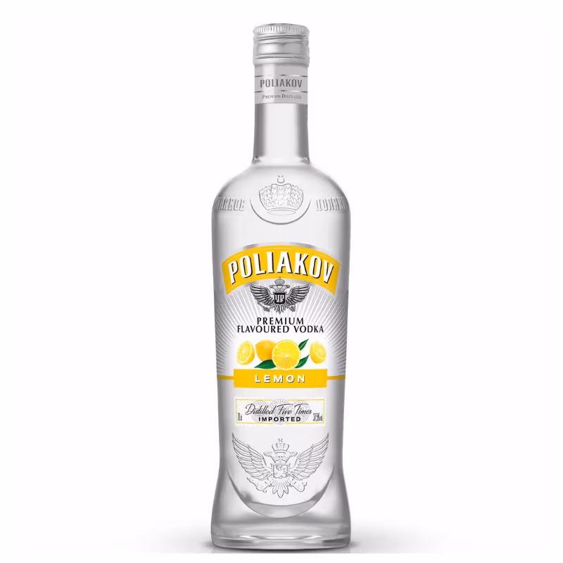 Poliakov Vodka Lemon 37.5% 0.7 l
