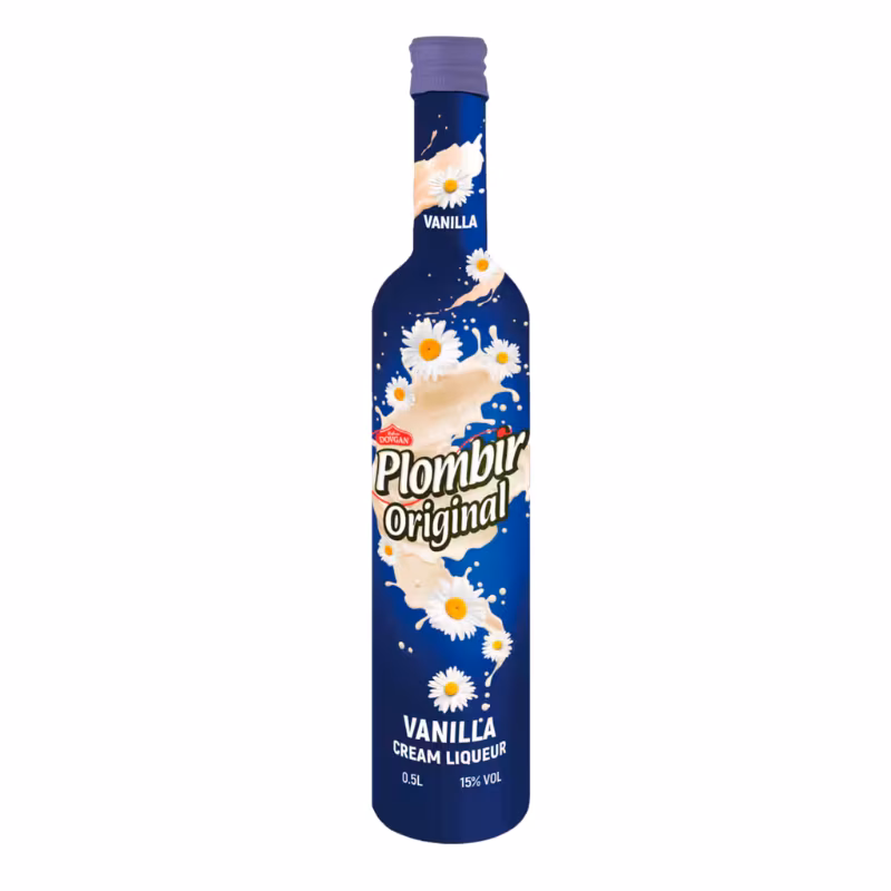 Plombir Original Vanilla Cream Liqueur 15% 0.5 l