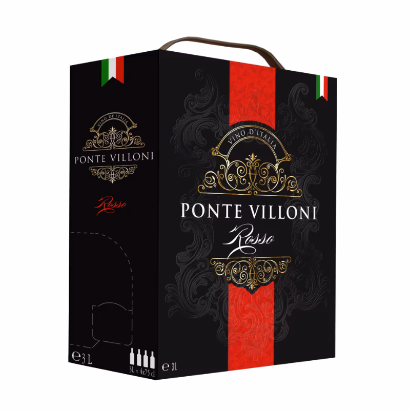 Ponte Villoni Rosso 12% 3 l BiB