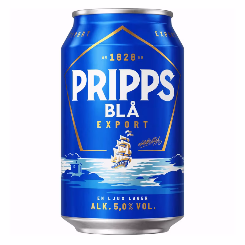 Pripps Blå 5.0% 24×0.33 l
