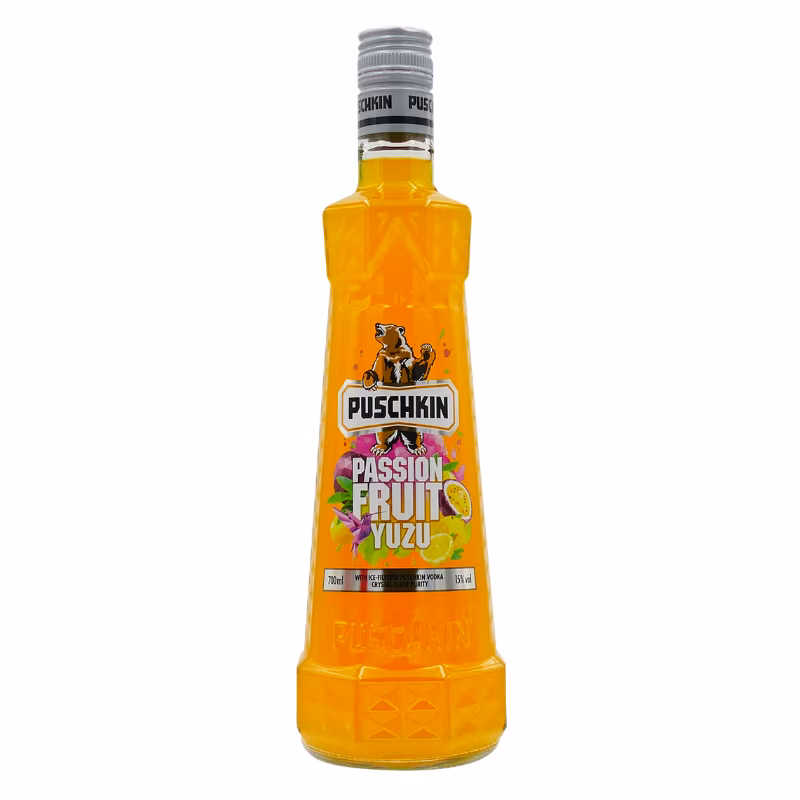 Puschkin Passionfruit Yuzu 15% 0.7 l