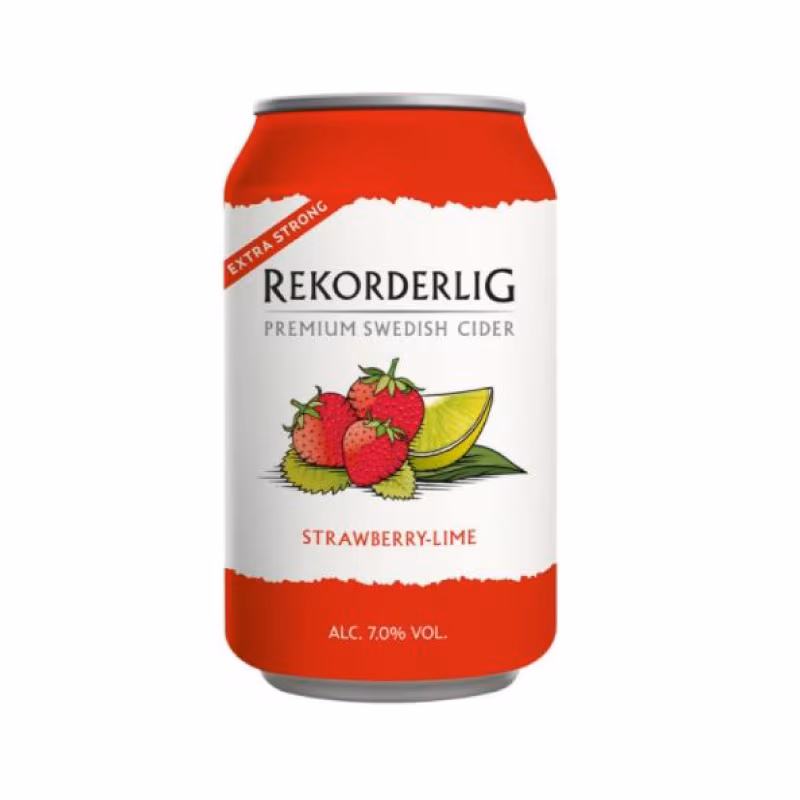 Rekorderlig Strawberry Lime Strong  7.0% 24×0.33 l