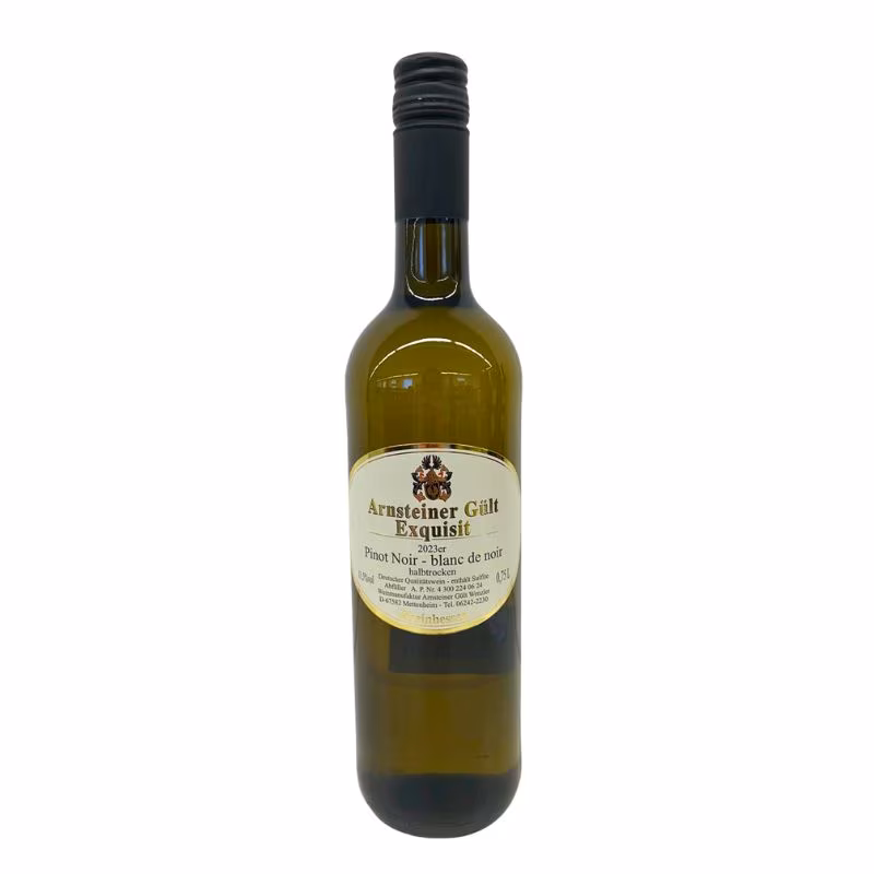 Rheinhessen Pinot Noir Blanc de Noir Halbtrocken 11.5% 0.75 l