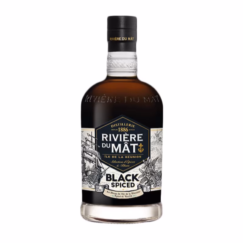 Riviere du Mat Black Spiced Rum 35% 0.7 l