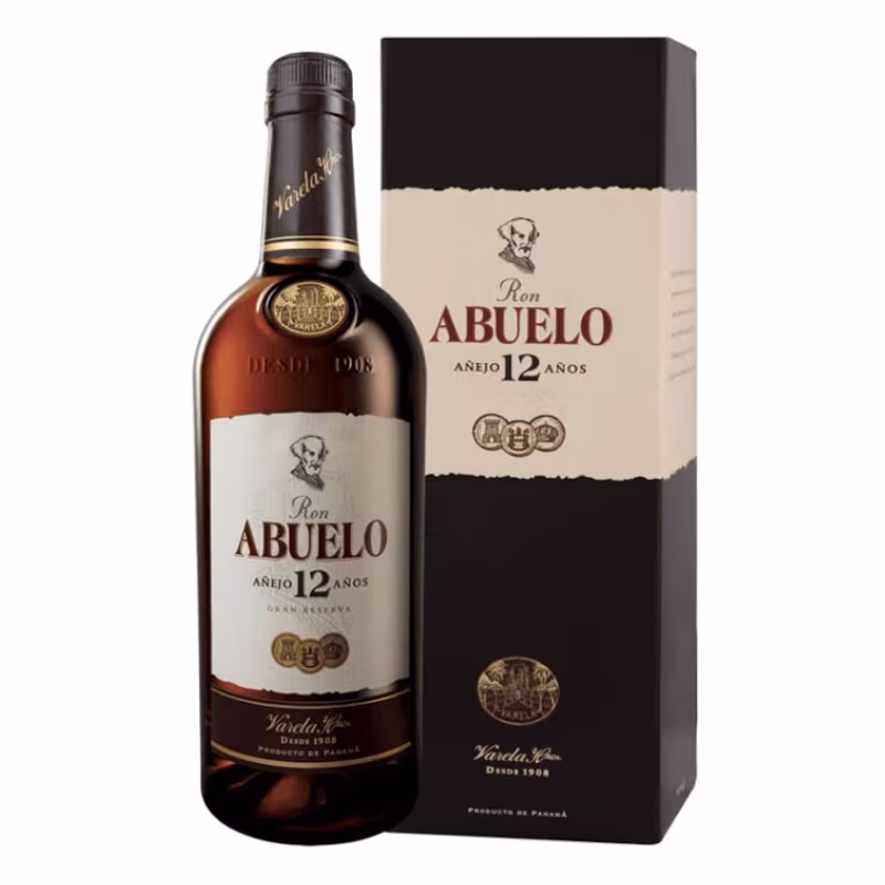 Ron Abuelo Anejo 12 anos Gran Reserva Rum 40% 0.7 l BOX
