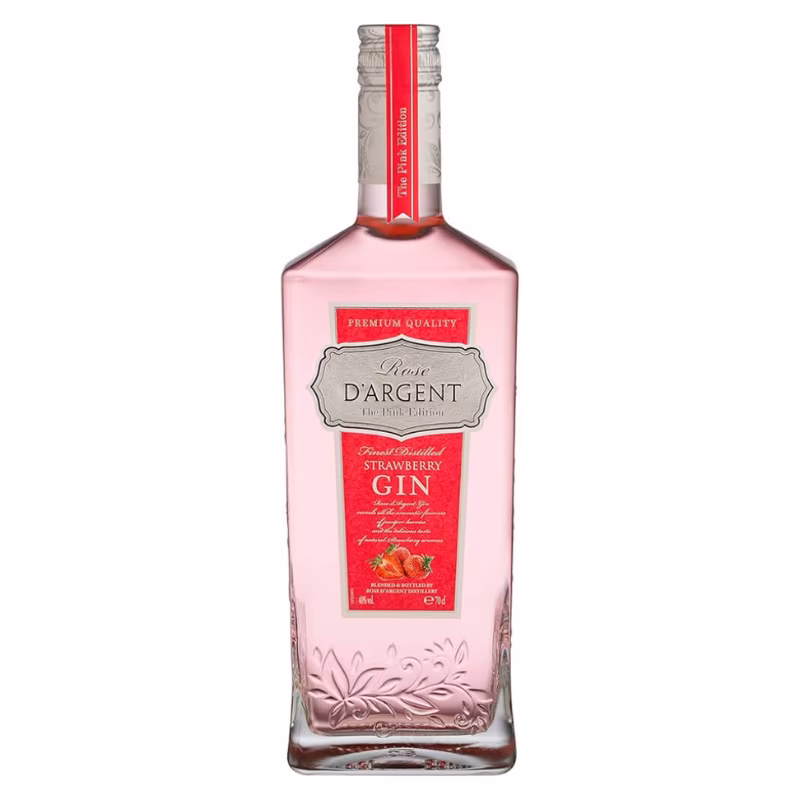 Rose d’Argent Gin Pink 40% 0.7 l