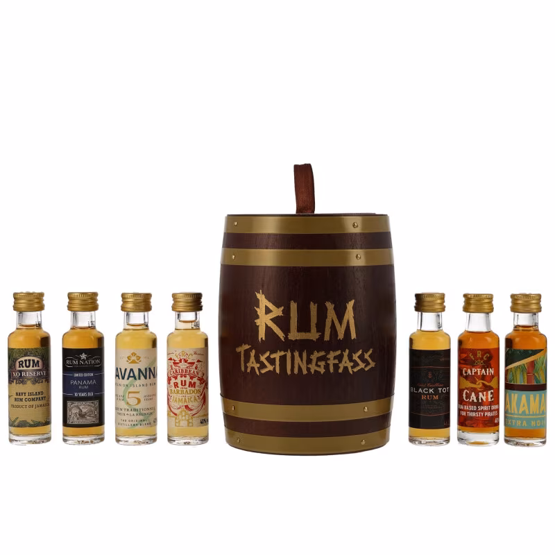 Rum Tasting Fass 7×0.02l