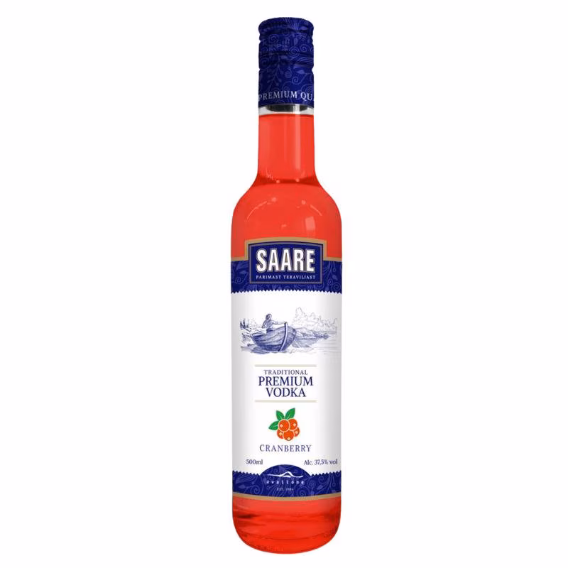 Saare Vodka Cranberry 37.5% 0.5 l