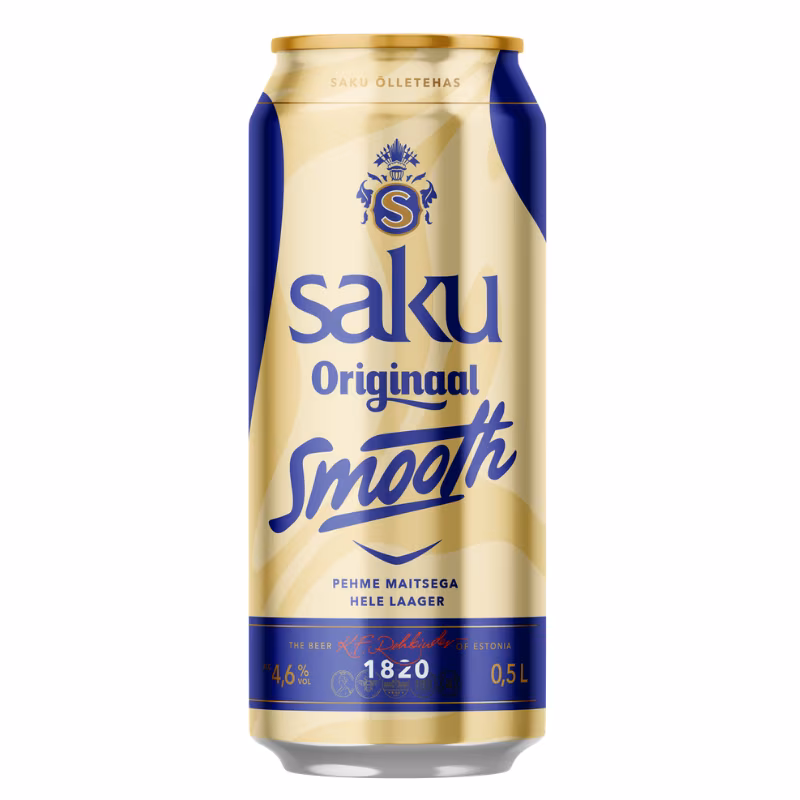 Saku Originaal Smooth 4.6% 24×0.5 l