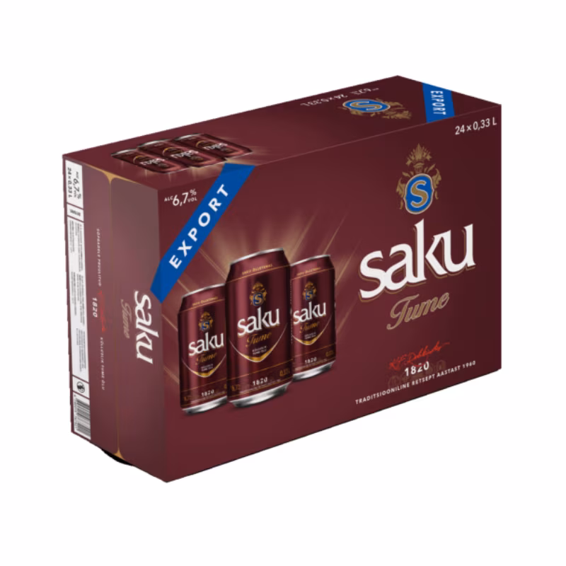 Saku Tume 6.7% 24×0.33 l