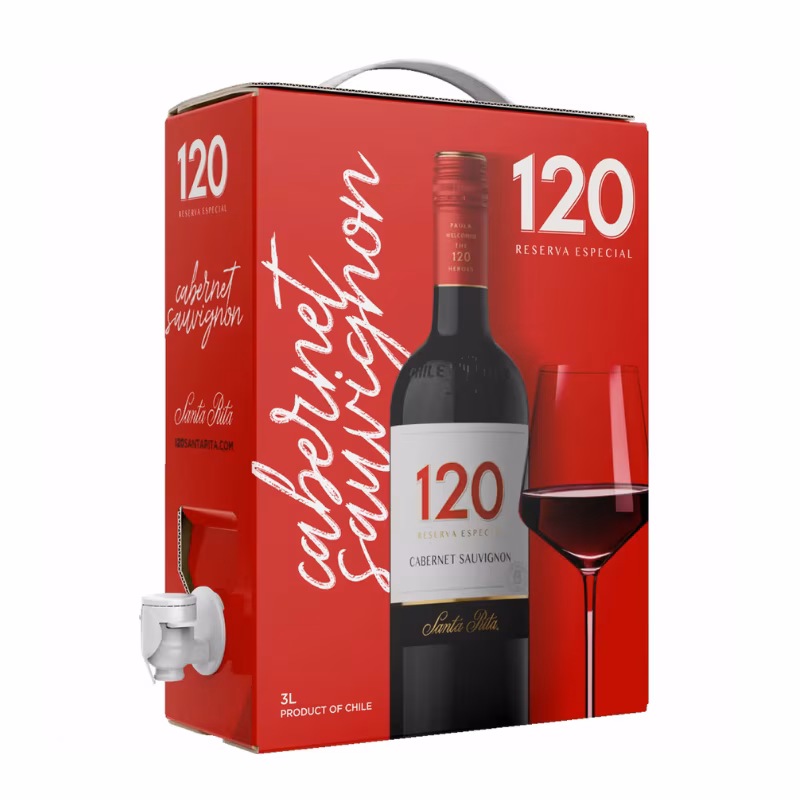 Santa Rita 120 Reserva Cabernet Sauvignon 3 l BIB