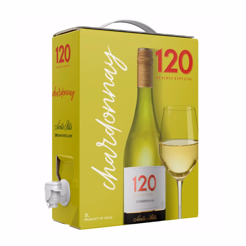 Santa Rita 120 Reserva Chardonnay 12.5% 3 l BIB