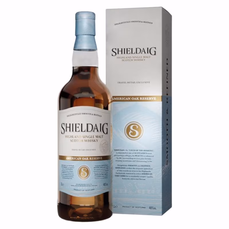 Shieldaig American Oak Reserve Scotch Whisky 40% 1 l