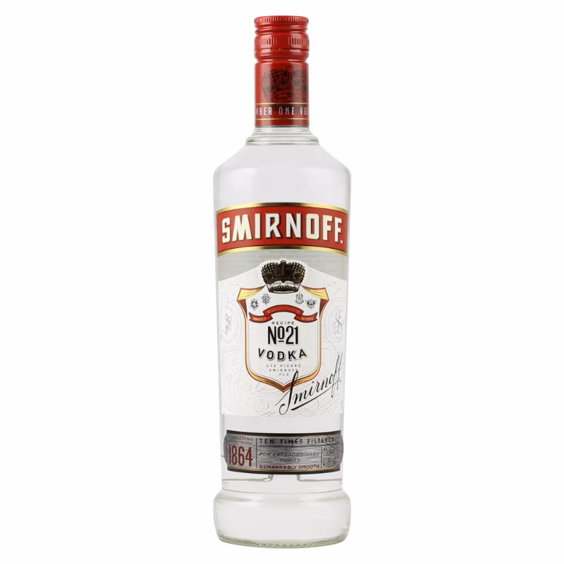 Smirnoff No.21 Vodka Ten Times Filtered 37.5% 0.7 l
