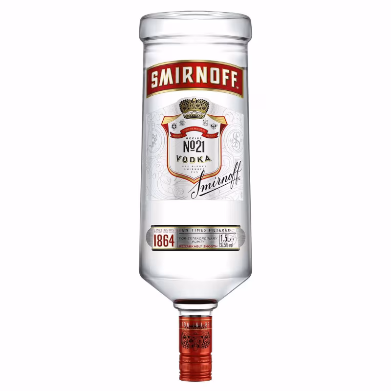 Smirnoff Vodka 37.5% 1.5 l