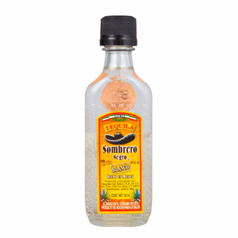 Tequila Sombrero Negro Blanco 38% 0.05 l MINI