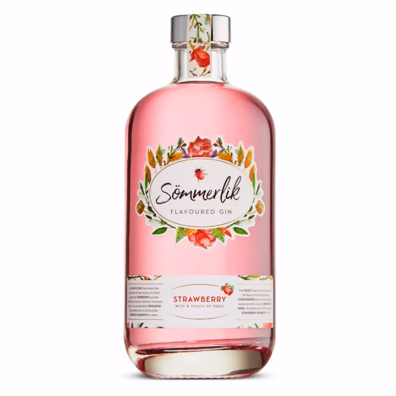 Sömmerlik Gin Strawberry 38.8% 0.5 l