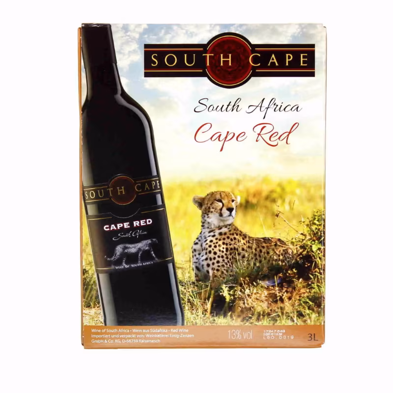 South Cape Red 12.5% 3 l BIB