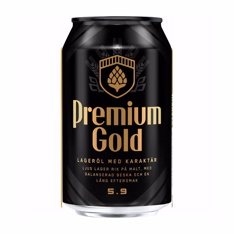 Spendrups Premium Gold 5.9% 24×0.33 l
