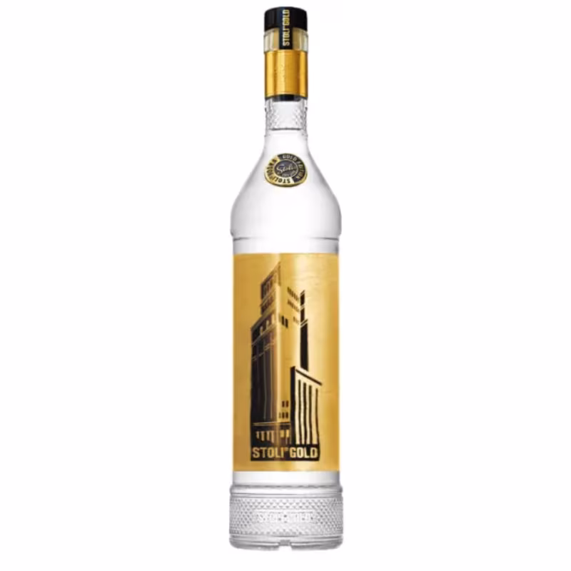 Stolichnaya Stoli Gold Vodka 40% 1 l