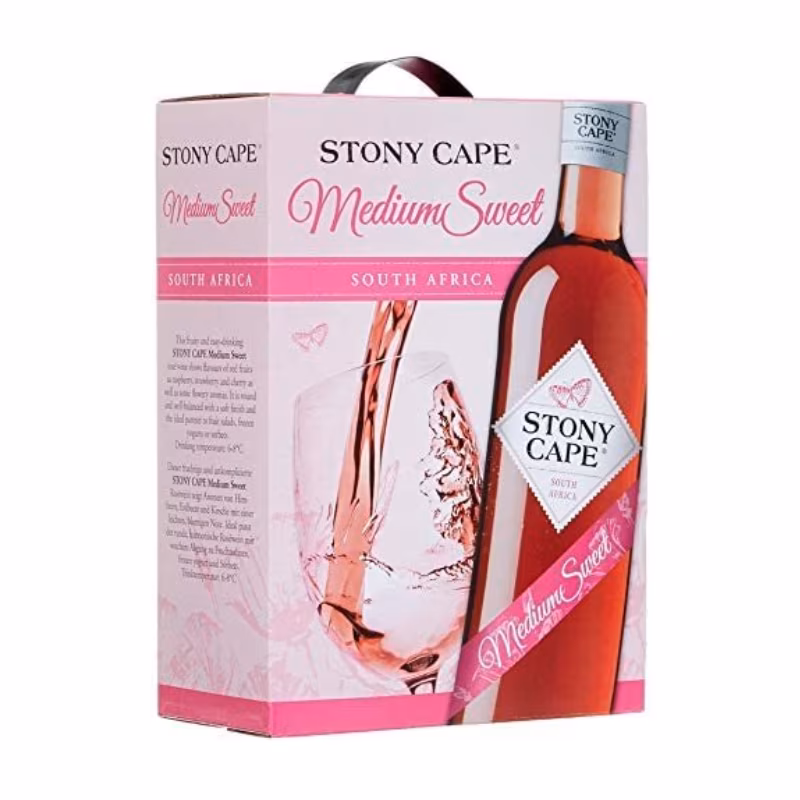 Stony Cape Medium Sweet Rose 12% 3 l BIB