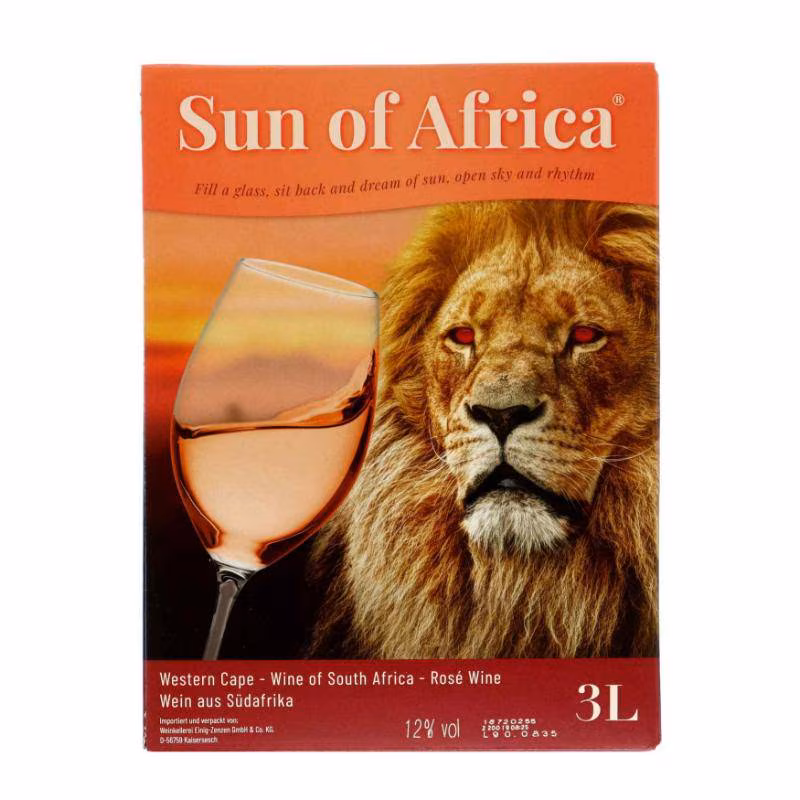 Sun of Africa Cape Rosé 12% 3 l BIB