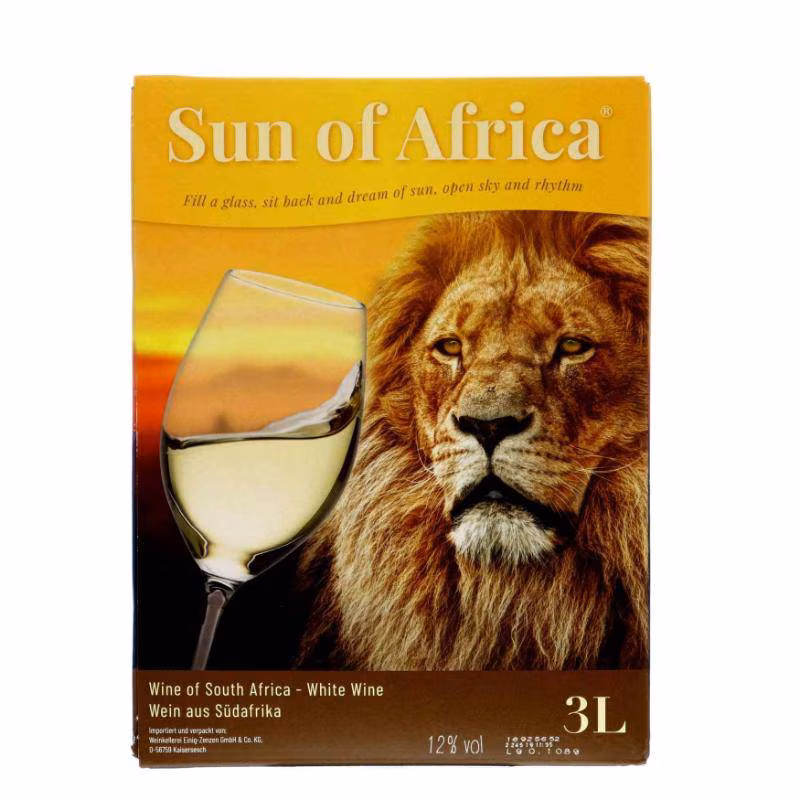 Sun of Africa Cape White 12% 3 l BIB