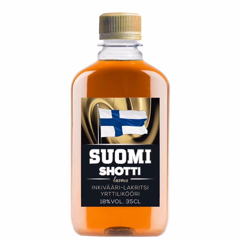 Suomi Shotti Inkivääri-Lakritsi Luomu 18% 0.35 l