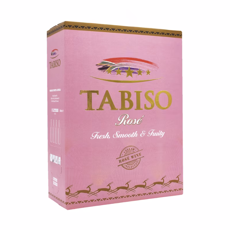 Tabiso Rose 12.5% 3 l BIB Filling Date: 12.04.2024