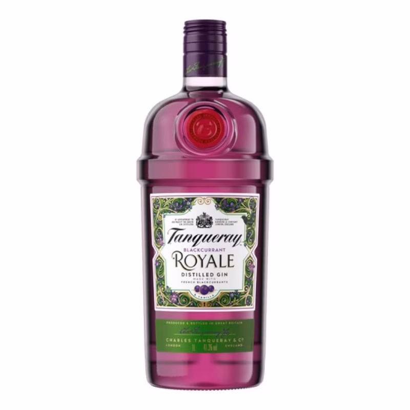 Tanqueray Black Currant Royale Gin 41.3% 1 l