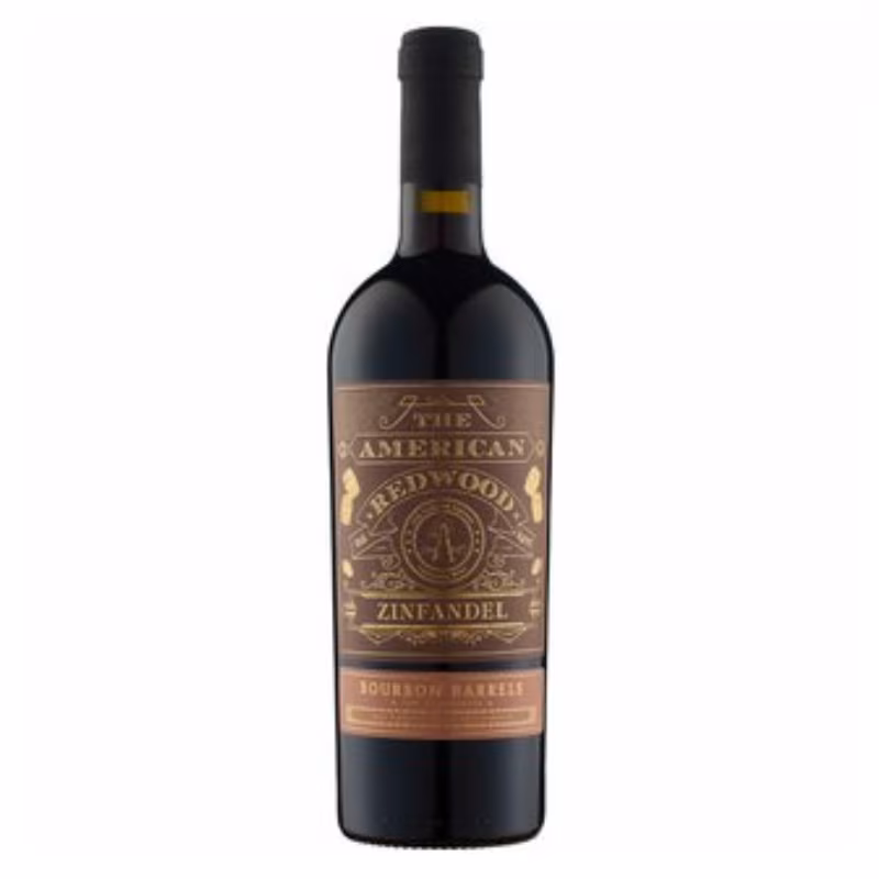The American Redwood Zinfandel Bourbon Barrels 15% 0.75 l