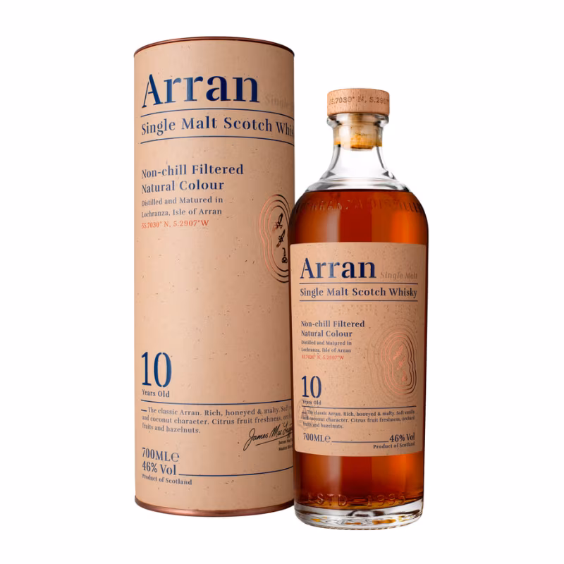 The Arran 10 Year old Single Malt Scotch Whisky 46% 0.7 l