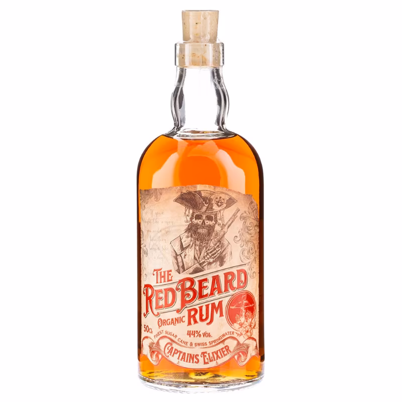 Swiss Gin 1616 Red Beard Captains Elixier 44% 0.5 l