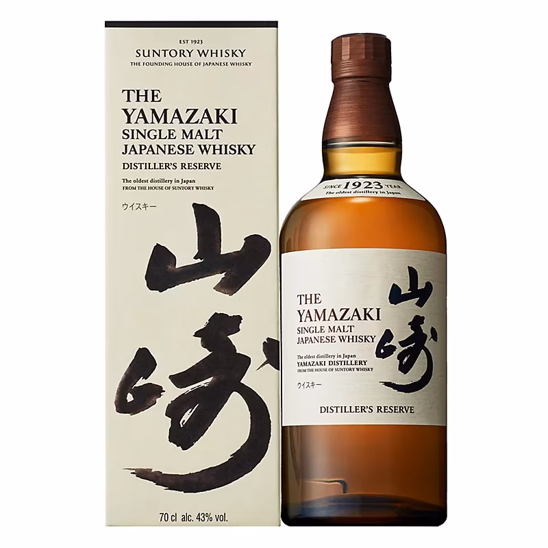 The Yamazaki Distiller’s Reserve Single Malt Whisky 43% 0.7 l
