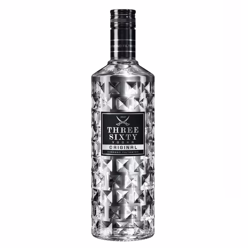 Three Sixty Vodka Original 37.5% 1 l