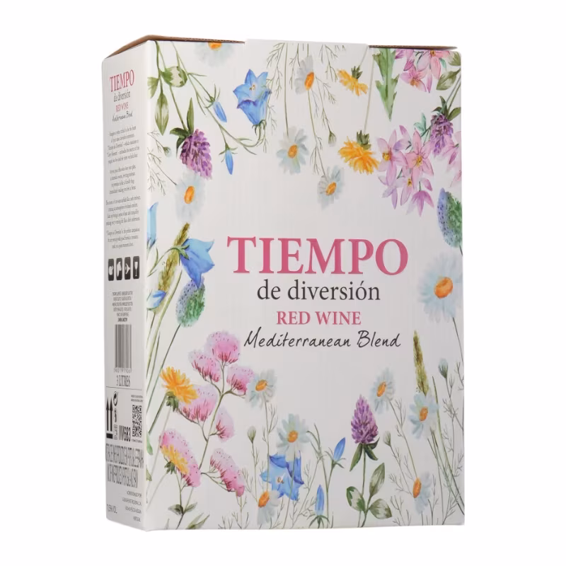 Tiempo de Diversion Red Wine 11.5% 3 l BIB