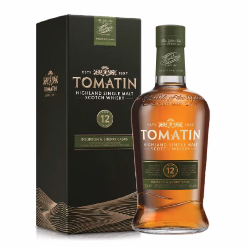 Tomatin Highland Single malt Scotch Whisky 12 yo 43% 0.7 l