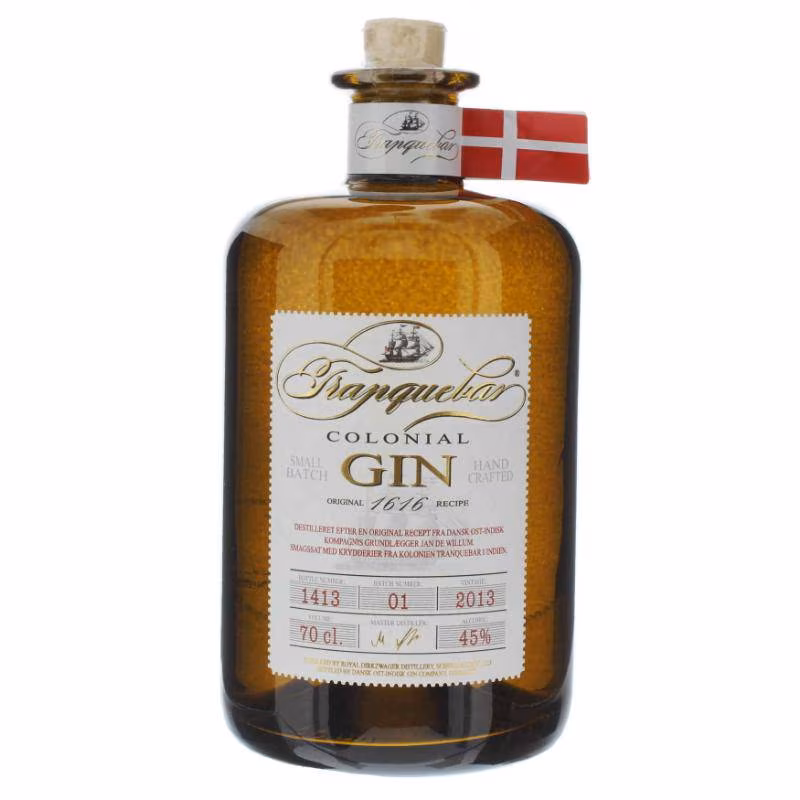 Tranquebar Colonial Dry Gin 45% 0.7 l