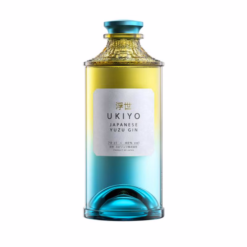 Ukiyo Yuzu Citrus Gin 40 % 0.7 l