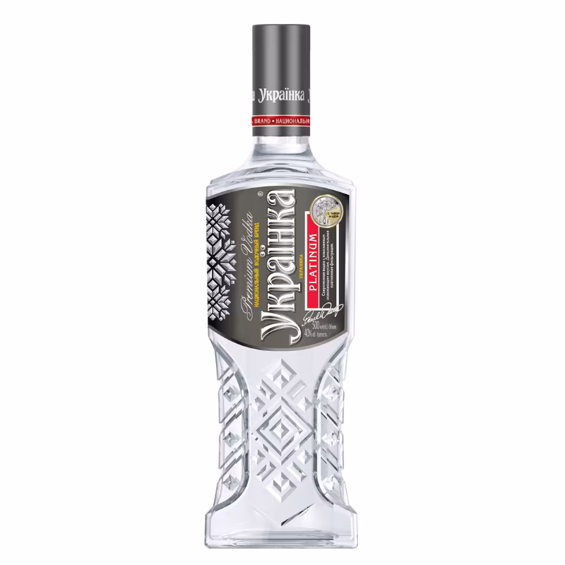 Ukrainka Platinum Vodka 40% 0.5 l