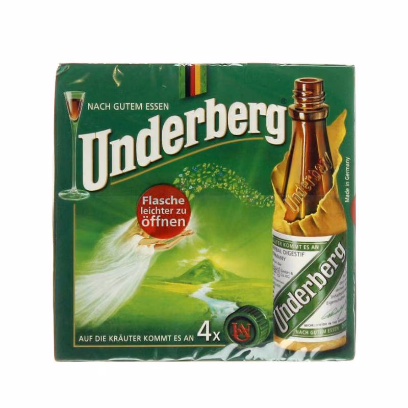 Underberg 44% 4×0.02 l MINI