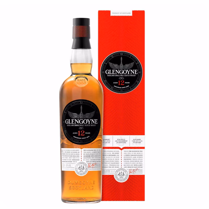 Glengoyne Highland Single Malt Scotch Whisky 12YO 43% 0.7 l
