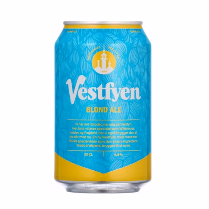 Vestfyen Blond Ale 4.8% 24×0.33 l
